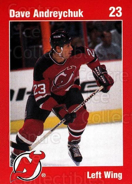 1996-97 New Jersey Devils Team Issue #1 Dave Andreychuk - Image 1 of 1