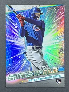 PETE CROW-ARMSTRONG RC 2024 Topps Series 1 Stars of MLB #SLMB-25 Chicago Cubs - Picture 1 of 2