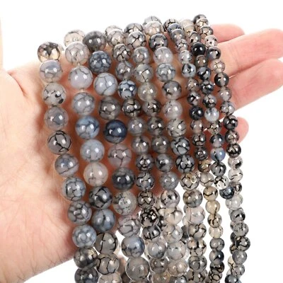 Cuentas sueltas redondas de piedras preciosas naturales | Para hacer brazaletes, collares y joyas hágalo usted mismo Foto 1 de 4