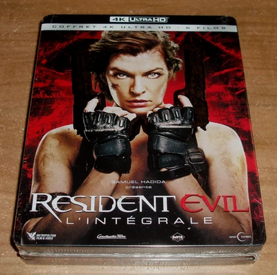 Resident Evil Complete Collection 4K UHD Steelbook 6 Movies New Sealed - Image 1 of 4
