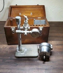 Vintage W.H. Curtin & Co Unknown Valve Assembly Machine W/Original Wooden Box - Picture 1 of 24