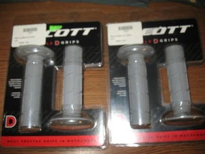 NEW NOS SCOTT 23395-0011 HANDLEBAR GRIP X2 RADIAL FULL WAFFLE GREY (ISC-803) - Picture 1 of 4
