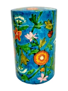 Yair Emanuel Judaica Jewish Artist - Hand Painted & Signed - Tzdakah Charity Box - Picture 1 of 8