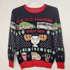 Ripple Junction National Lampoons Weihnachten Urlaub Pullover Größe M Urlaub - Bild 1 von 8