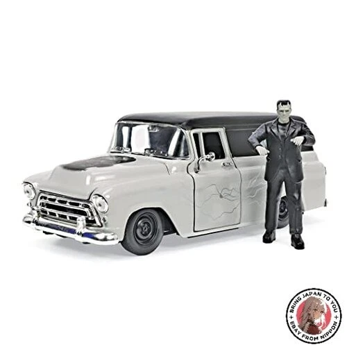 NUOVO Jada Toys Universal Monsters 1:24 1957 Chevy Suburban auto pressofusa e... - Immagine 1 di 1