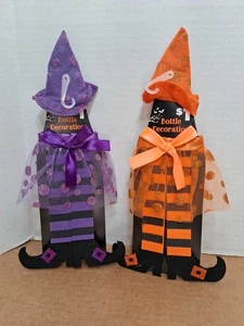 Bottle Decoration Halloween Witch - Picture 1 of 3