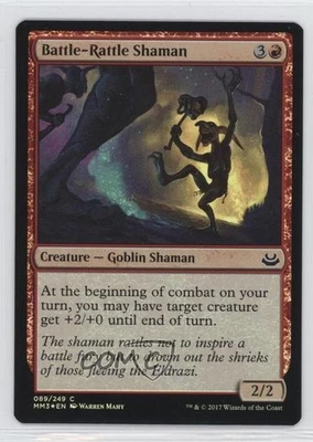 Battle-Rattle Shaman Foil Magic: Modern Masters 3: 2017 Edition MM3 #089 - Image 1 of 2