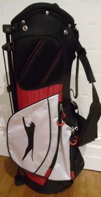 NWT Slazenger Slaz Ikon Stand 5 Pocket Junior Golf Club Bag w/Padded Dual Strap - Image 1 of 4