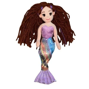 Aurora - Sea Sparkles™ - Lavanda Sirena 9" - GUC - Foto 1 di 5
