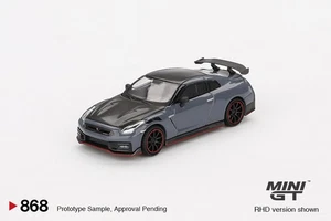 1/64 NISSAN GT-R NISMO 2024 NISMO STEALTH GREY (RHD) MGT00868-R - Picture 1 of 1