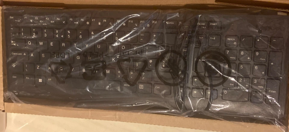 Lenovo Calliope Gen 2 USB Keyboard Black - Image 1 of 1