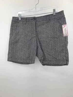 Pantalones cortos estampados Cabi negros talla 8 usados Foto 1 de 3