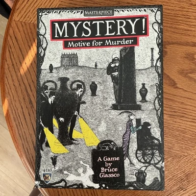 Masterpiece Mystery! Motive For Murder by Bruce Glassco - NEW Board Game - Image 1 of 3