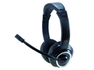 Conceptronic POLONA01B Headset USB + Microphone, grey POLONA01B USB - Photo 1/5