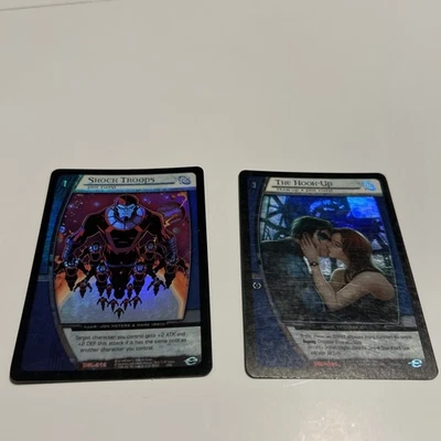 VS System: The Hook-Up, Team-Up - Foil AND Shock Troops TCG CCG Classic - Image 1 of 3