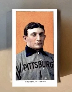 💎2000 Topps MLB Fanfest T-206 HOF Honus Wagner⚾️R.E. Ebay Auction Raw! - Picture 1 of 6