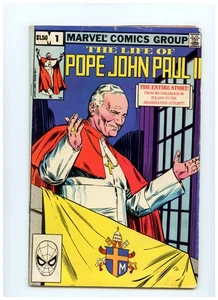 1982 Super Hero Marvel Comics The Life Of Pope John Paul II gemini mailer - Picture 1 of 2