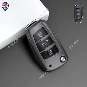 Funda Llavero Mando a Distancia para Audi A1 A3 A4 A5 A6 A8 Q7 S Line RS4 6 TT Quattro - Imagen 1 de 8