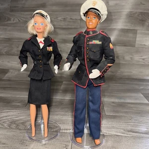 Barbie & Ken Marine Corps Stars n Stripes 1991 Vintage Mattel Edizione Speciale - Foto 1 di 14
