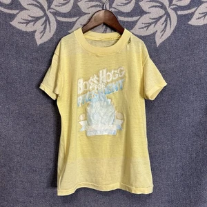 Vintage 70s Boss Hog For President Distressed Iron On Kids Shirt Dukes Of Hazard - Bild 1 von 5