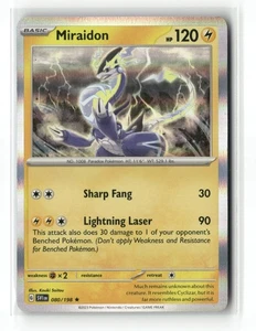Miraidon Holo Rare SV01: Scarlet & Violet Base Set 080/198 NM - Bild 1 von 2