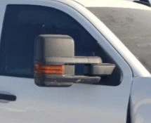 Espelho lateral para porta de passageiros Chevrolet Silverado 2500 destro 2015-2016 fabricante de equipamento original - Imagem 1 de 4