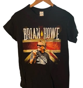 BRIAN HOWE Singer of BAD COMPANY Band Autographed Signed T-Shirt Size Small - Picture 1 of 6