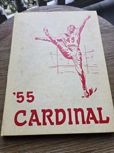 1955 Chadron High School Yearbook "CARDINAL" Nebraska - Foto 1 di 1