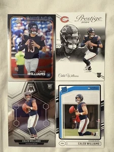 Caleb Williams 2024 RC Lot. Prestige, Topps Chrome, Mosaic and Donruss. - Picture 1 of 2