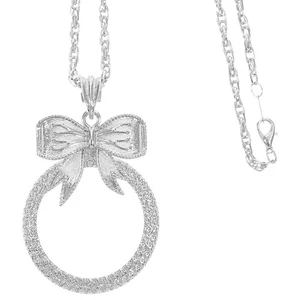 Exquisite Magnifier Necklace Magnifying Glass Jewelry Reading Magnifying Glass - Picture 1 of 12