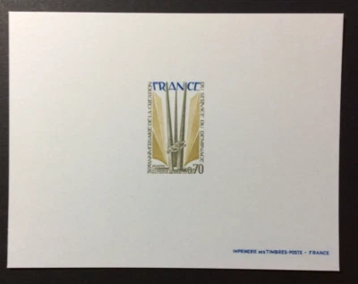 BroadviewStamps France large PROOF MNH NGAI VF-XF.  High value! - Image 1 of 2