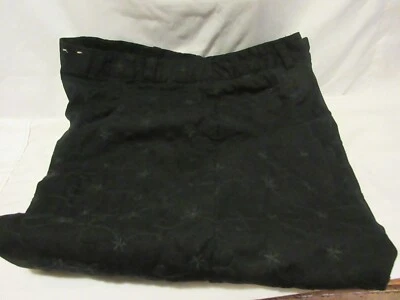 Pantalones capri negros con estrella de mar bordada talla 18 ciervo blanco para dama Foto 1 de 4