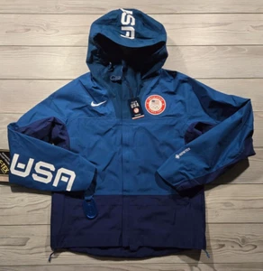 Nike USA Olympic ACG Gore-Tex Chain of Craters Women Jacket Size S [DD8852-492] - Picture 1 of 7