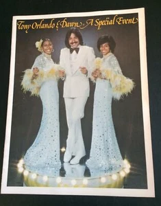 Programma Tony Orlando & Dawn anni 70 - Foto 1 di 2