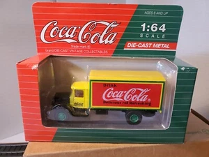 Coca Cola Hartoy 1991 Yellow Mack Model BM Delivery Truck 1:64 Vintage C01011 - Picture 1 of 4