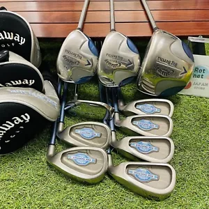 Women Callaway Fullset Big Bertha 1w3w5w Iron 6789+PwSw 10pics L Flex Ladies - Picture 1 of 24