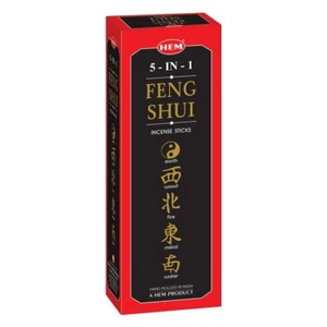 Hem Feng Shui 5-in-1Fragrance Incense Agarbatti Home Freshness Positive Energy - Picture 1 of 3