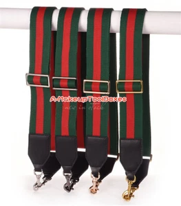 Wide 5CM Canvas Replacement Adjustable Shoulder Handle Strap For Gucci S43 - Picture 1 of 12