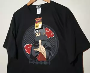 Vintage 2002 Naruto Shonen Itachi Jump Anime Promo BANDAI Size Large NWT NOS OG - Picture 1 of 5