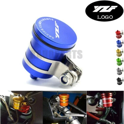 Rear Brake Fluid Reservoir Clutch Oil Cover For Yamaha YZF R1 R3 R6 R125 R15 R25 - Image 1 of 4