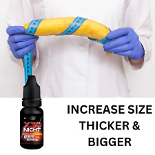 NEW XXXL GAIN 14+ INCHES ENLARGER GROWTH OIL| FASTER - 15 ML + FREE SHIP