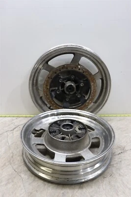 Juego de llantas delanteras y traseras Hyosung Aquila Gv250 2002-2009 con rotor de freno Foto 1 de 4