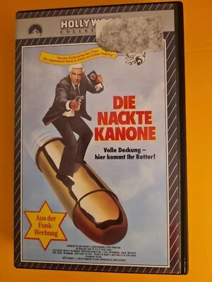 VHS -DIE NACKTE KANONE mit Leslie Nilsen und Priscilla Presley  - Bild 1 von 3