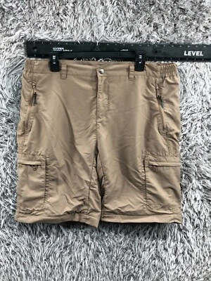 Pantalones Cortos REI UPF 50+ Para Mujer Talla 16 Tiro Medio Beige Carga Pantalones Cortos Senderismo Aire Libre Foto 1 de 4