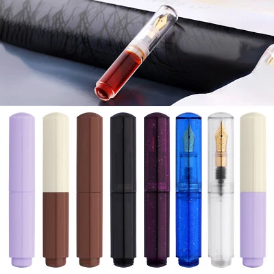 MAJOHN Taschenfüller Mini Füllfederhalter Füllhalter EF/F Feder Transparent Neu - Bild 1 von 4