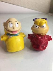 Burger King Rugrats en París Tommy & Angelica Coaster Car Toy Reptarland - Imagen 1 de 7