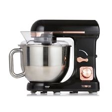 Tower 3-in-1 Stand Mixer, 5L, 1000W, T12033RG, Rose Gold