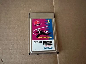 D-LINK DFE-650 FAST ETHERNET PCMIA PC CARD B1-4(15) - Picture 1 of 3
