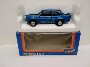 TOMICA DANDY 1/43 F20 FIAT ABARTH 131 RALLY azul fábrica mint box arrugado, - Imagen 1 de 4