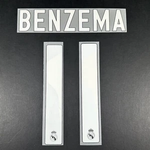 2009 2010 Sporting ID REAL MADRID BENZEMA 11 visitantes y tercer jugador tamaño nombre conjunto - Imagen 1 de 4